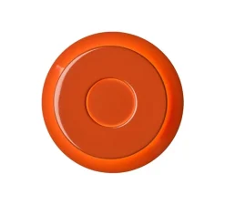 Applique murale, Lille 18, rouge orangé, Ø18cm, P9,3cm - Pholc