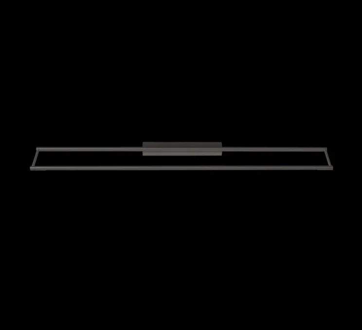 Applique murale, Link 985, graphite satiné, LED, 2700K, 1080lm, L98,5cm, H54cm - Cvl