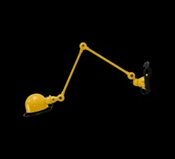 Applique murale, Loft 2 bras, D4401, Moutarde, Ø15cm, L80cm - Jieldé