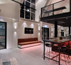 Applique murale, Lotis tubed wall 2x, blanc et or, H27,5cm - Modular