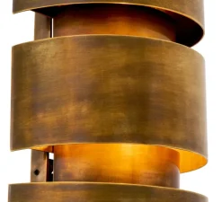 Applique murale, Manetti L, Laiton vintage, L17cm, H65cm - Eichholtz