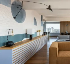 Applique murale, Mantis BS2, noir, L153cm, H68cm - Dcw editions