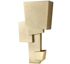 Applique murale, MAP 1, laiton, LED, 2700K, 1000lm, L17cm, H33cm - DCW éditions Paris