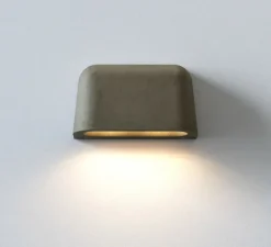 Applique murale, Mast Twin, béton mat, IP44, L23cm, H13,8cm - Astro