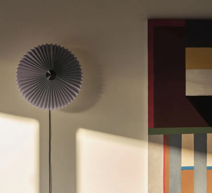 Applique murale, Matin 380, lavande, LED, dim, 2800K, 150 lm, Ø38cm, H25cm - HAY