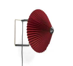 Applique murale, Matin 300, rouge oxidé, LED, dim, 2800K, 150 lm, Ø30cm, H25cm - HAY