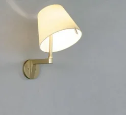 Applique murale, Melampo, bronze, L23cm, H35cm, 2800K, 468lm - Artemide
