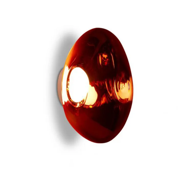 Applique murale, Melt, cuivre, LED, 3000K, 800lm, L50cm, H50cm - Tom Dixon