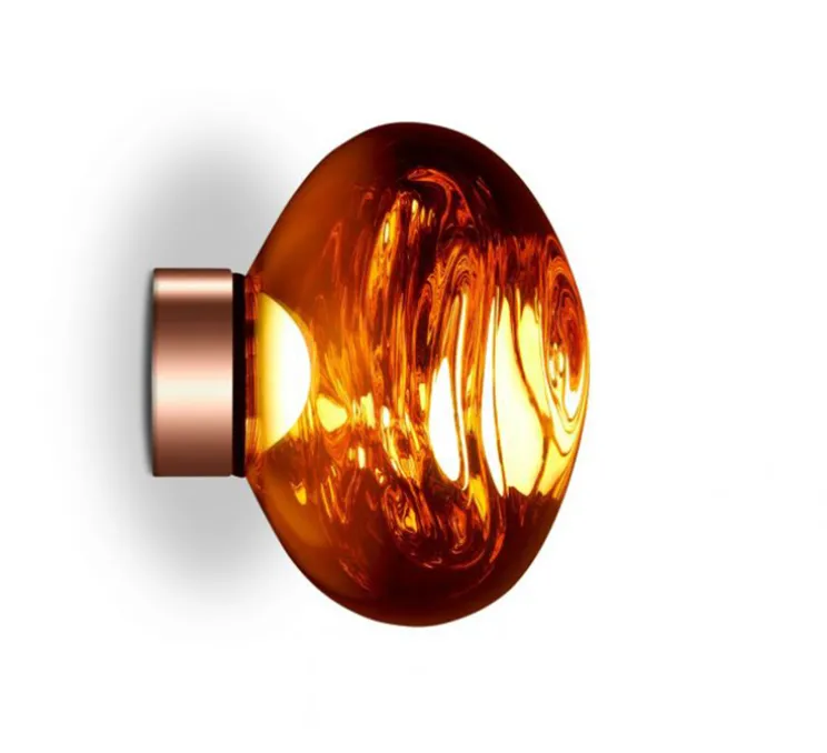 Applique murale, Melt Mini, cuivre, LED, 3000K, 800lm, L30cm, H29cm - Tom Dixon