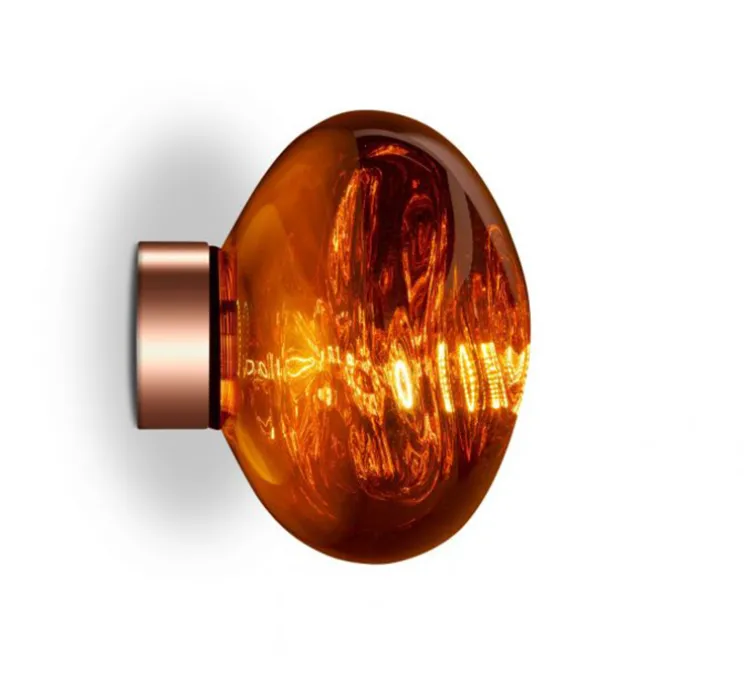 Applique murale, Melt Mini, cuivre, LED, 3000K, 800lm, L30cm, H29cm - Tom Dixon