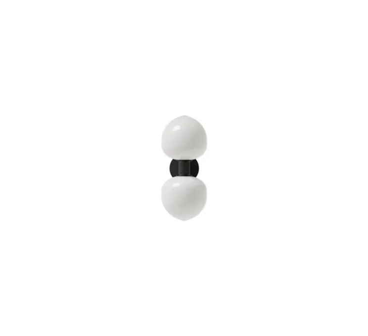 Applique murale, Memoir 120 II, noir, L16cm, H27,6cm - Lyfa