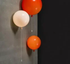 Applique murale, Memory 400, orange, Ø40cm, H41,5cm - Brokis