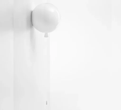Applique murale, Memory, blanc glossy, H31,75cm - Ø30cm - Brokis