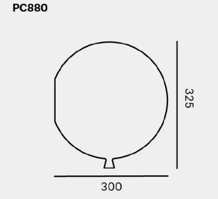 Applique murale, Memory, mat, blanc, Ø30cm - Brokis