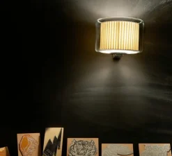 Applique murale, Mercer, naturel, Ø24,3cm - Marset