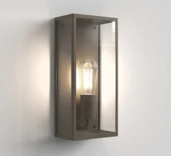 Applique murale, Messina 160 II, Bronze, IP44, L10cm, H35cm - Astro Lighting