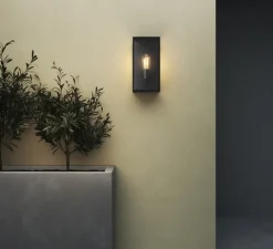 Applique murale, Messina 200, Noir, IP44, L17,5cm, H40cm - Astro Lighting