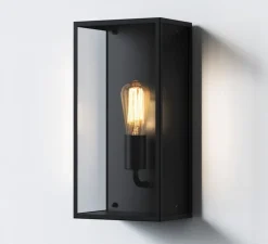 Applique murale, Messina 200, Noir, IP44, L17,5cm, H40cm - Astro Lighting