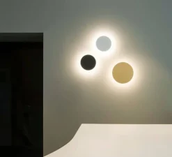 Applique murale, Miles 2.0, blanc, LED, Ø19cm, H3,7cm - Wever&Ducré