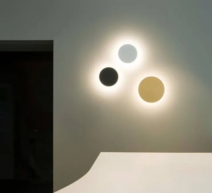 Applique murale, Miles 2.0, blanc, LED, Ø19cm, H3,7cm - Wever&Ducré