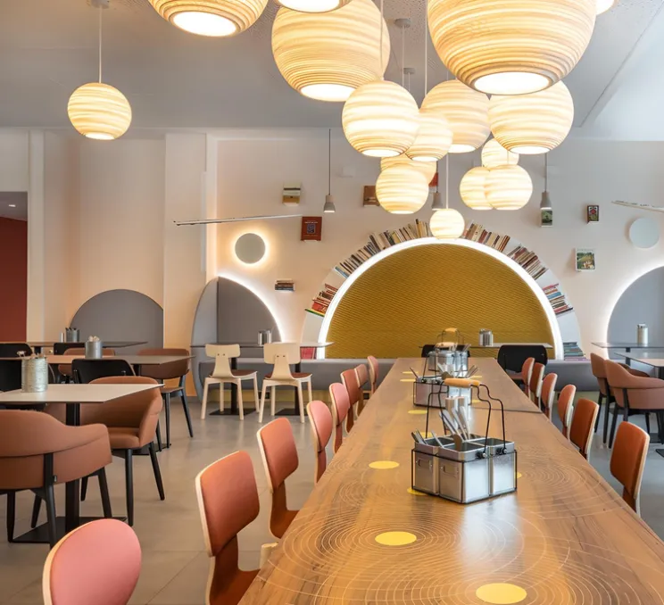 Applique murale, Miles 2.0, blanc, LED, Ø19cm, H3,7cm - Wever&Ducré