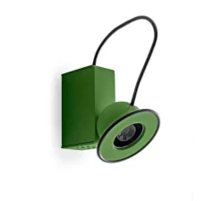 Applique murale, Minibox, vert, LED, dim, 3000K, 640 lm, Ø10,3cm, H15cm - Stilnovo