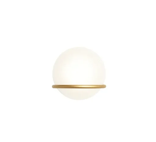 Applique murale, Model 237/1, champagne, L14cm, H20,3cm, sans cable ni interrupteur - Astep