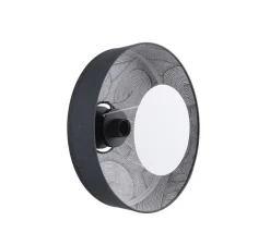 Applique murale, Mokuzaï, noir, Ø38cm, H23cm - Market Set