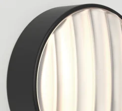 Applique murale, Montréal 220, noir mat, IP44, L22cm, H22cm - Astro