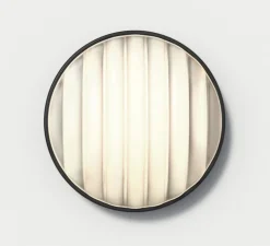 Applique murale, Montréal Round 300, noir mat, IP44, L30cm, H30cm - Astro