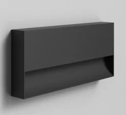 Applique murale, Mori 250, noir texturé, IP65, LED, 3000K, 214 lm, L25cm, H11,3cm - Astro