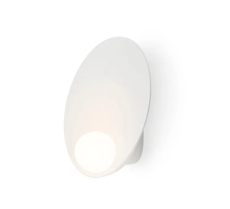 Applique murale, Musa Mural, blanc, LED, dim, 2700K, 449 lm, L26cm, H26cm - Vibia