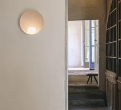 Applique murale, Musa Mural, rose, LED, dim, 2700K, 449 lm, L26cm, H26cm - Vibia