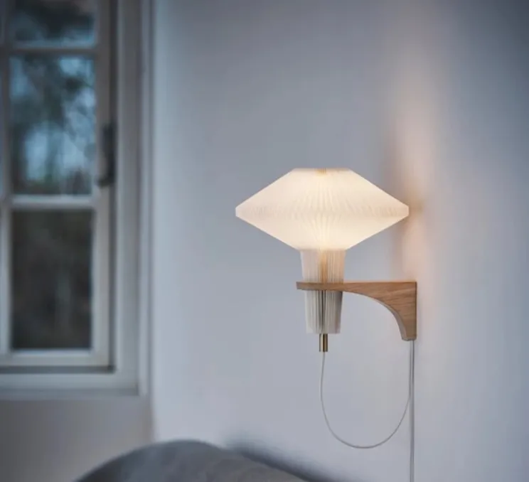 Applique murale, Mushroom, blanc, L27cm, H24cm - Le Klint