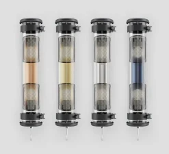 Applique murale, MUSSET GR COAL, 2700K, pétrole, LED, L52cm, H10cm - Sammode