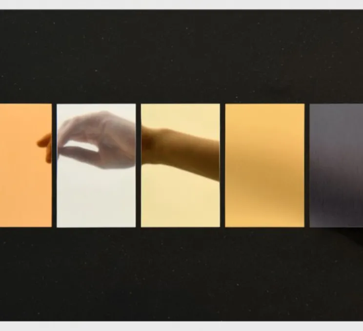 Applique murale, MUSSET GR COAL, 2700K, pétrole, LED, L52cm, H10cm - Sammode