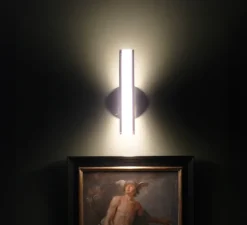 Applique murale, Myra, or, LED, 3000K, 350 lm, Ø20cm, H3cm - BACCARIS