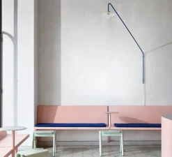 Applique murale, N°1, bleu, L183cm, H140cm - Valerie_Objects