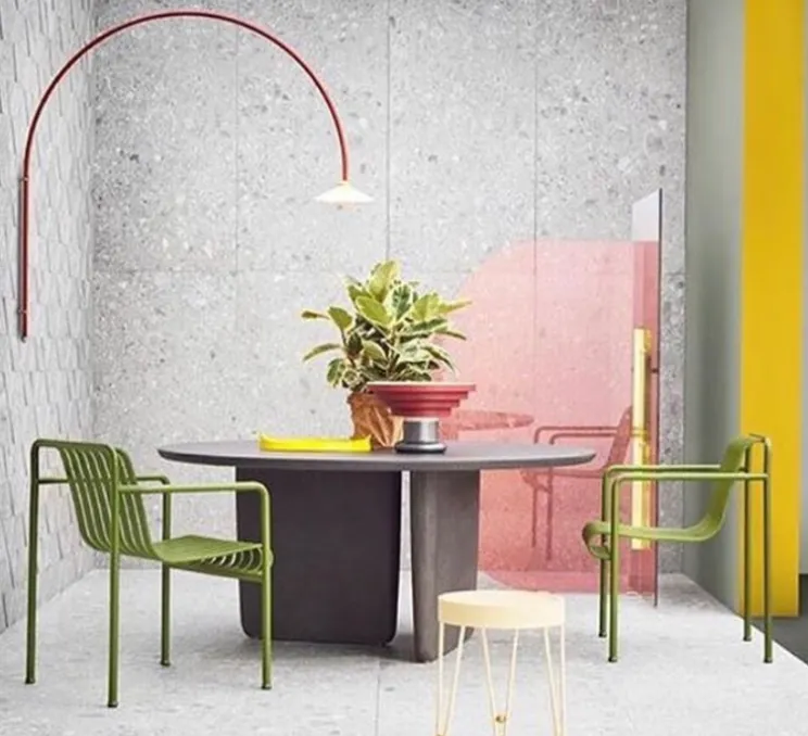 Applique murale, N°3, bordeaux, L137,5cm, H135cm - Valerie_Objects