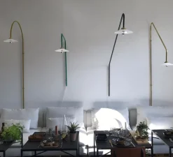 Applique murale, N°1, noir, L183cm, H140cm - Valerie_Objects