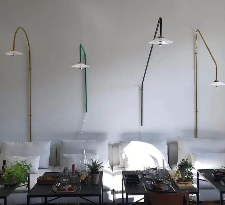 Applique murale, N°1, noir, L183cm, H140cm - Valerie_Objects