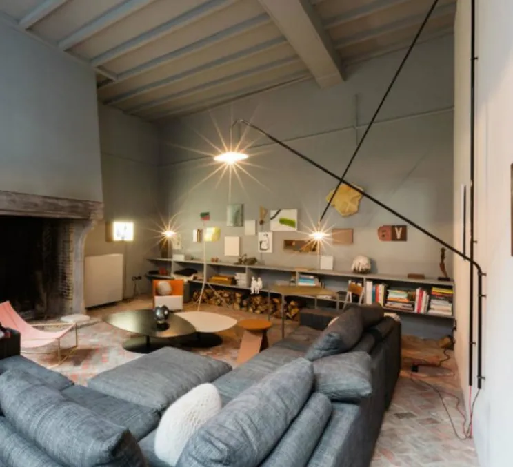 Applique murale, N°1, noir, L183cm, H140cm - Valerie_Objects