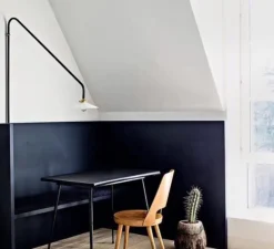 Applique murale, N°4, noir, L103cm, H180cm - Valerie_Objects