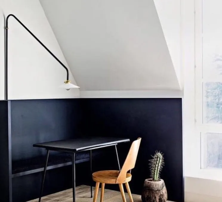 Applique murale, N°4, noir, L103cm, H180cm - Valerie_Objects