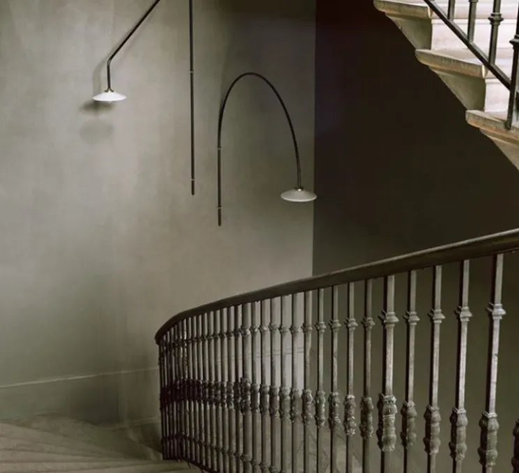 Applique murale, N°4, noir, L103cm, H180cm - Valerie_Objects