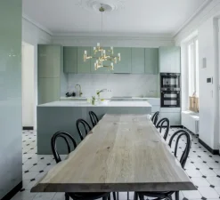 Applique murale, N°4, noir, L103cm, H180cm - Valerie_Objects