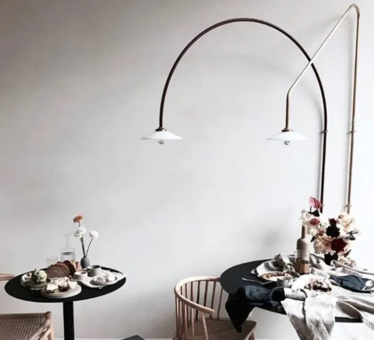 Applique murale, N°3, noir, L148cm, H135cm - Valerie_Objects