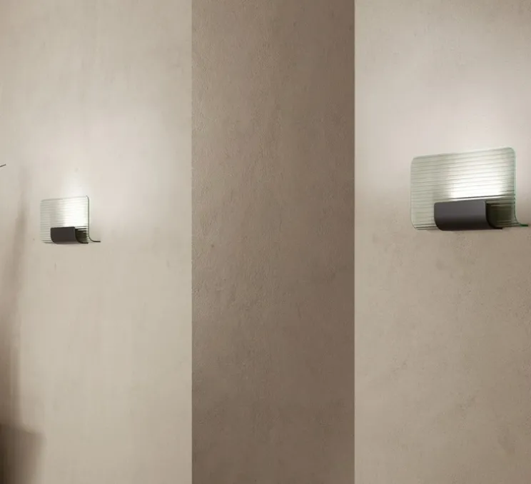 Applique murale, Nami, noir, LED, dim, 2700K, 1750 lm, L30cm, H18cm - KDLN