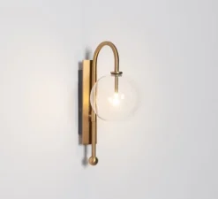 Applique murale, NAPLES , laiton, L21cm, H37,5cm - Schwung