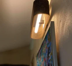 Applique murale, Nat, marron, L40cm, H14,5cm - Az'Art